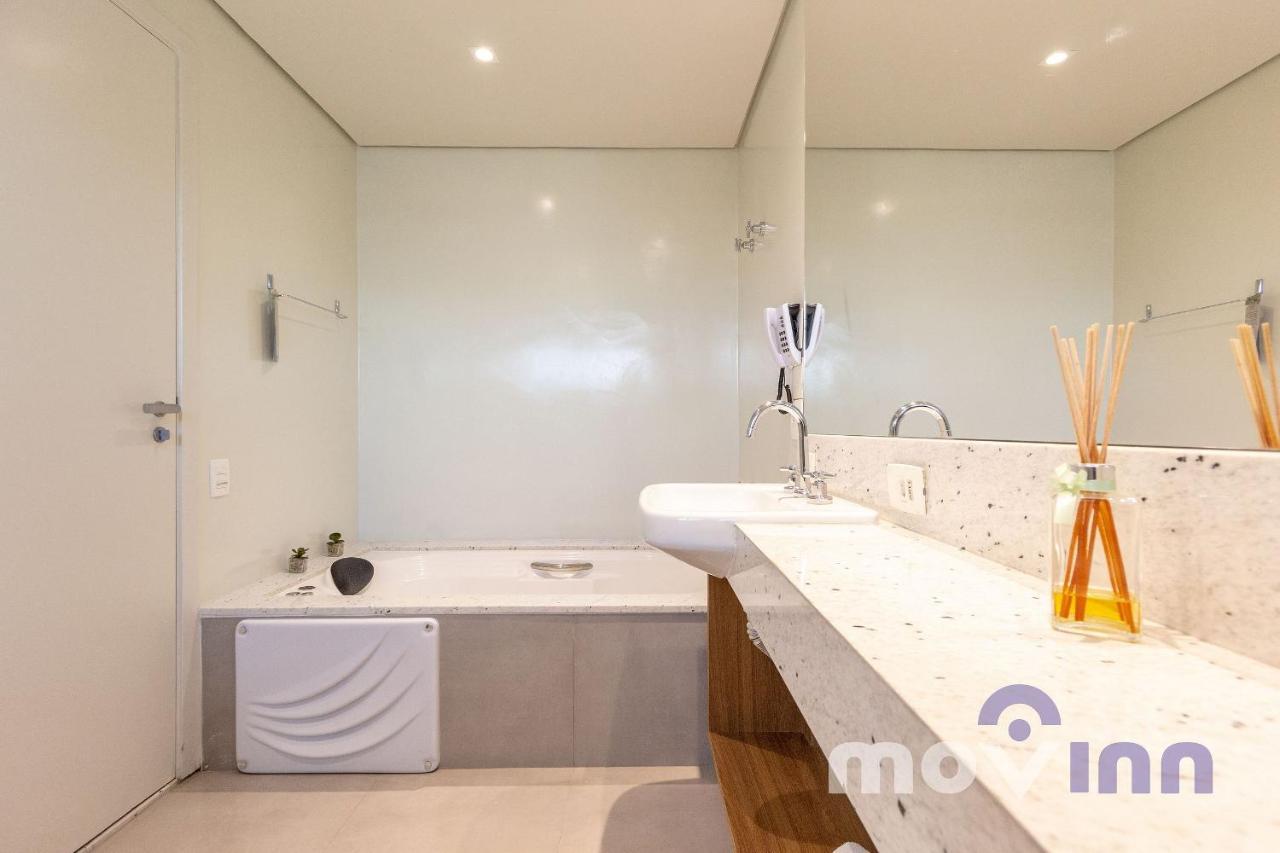 Flat Berrini 20º Andar By Movinn | 82M² เซาเปาโล ภายนอก รูปภาพ